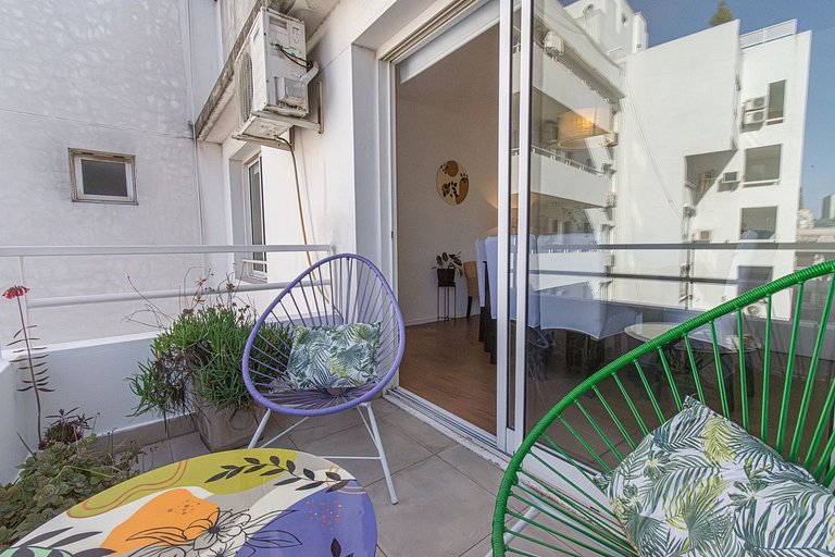 1BR Apt in the heart of Palermo w/ Pool & Laundry
