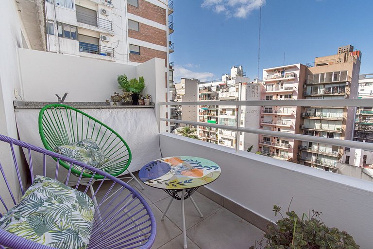 1BR Apt in the heart of Palermo w/ Pool & Laundry