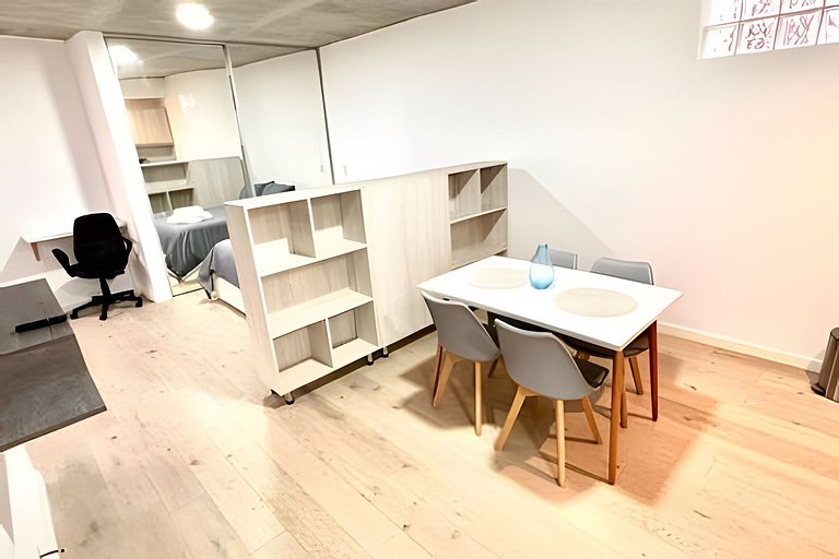 VI - ¡Studio en Palermo c/ piscina, gym y Laundry!