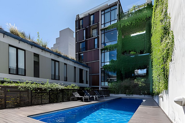 Cozy Studio w/ Pool and Laundry- Palermo/V. Crespo