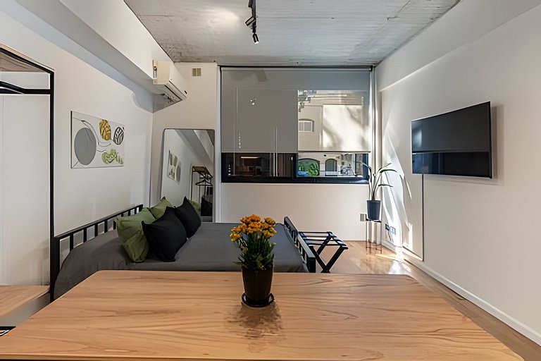 Cozy Studio w/ Pool and Laundry- Palermo/V. Crespo