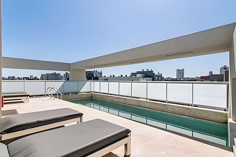 Palermo. 2 piscinas, gym, sauna, laundry y parking