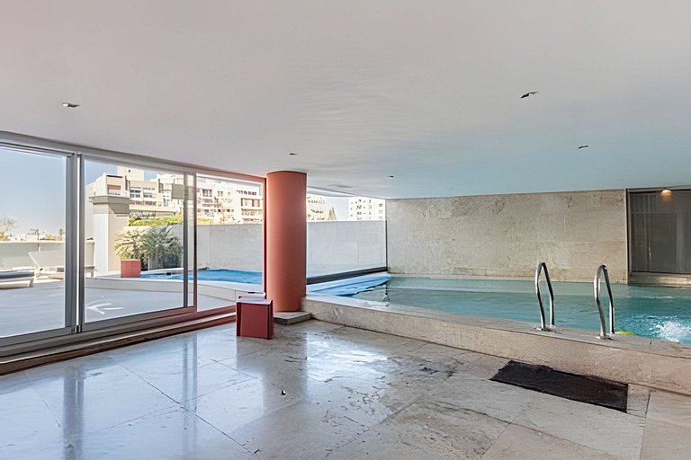 Palermo. 2 piscinas, gym, sauna, laundry y parking